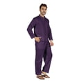thumbnail image 2 of Inkmeso SolidNightwearSet For Men's Short Sleeve Pjs Loungewear Sets Soft Cotton Designer Sleepwear, 2 of 7