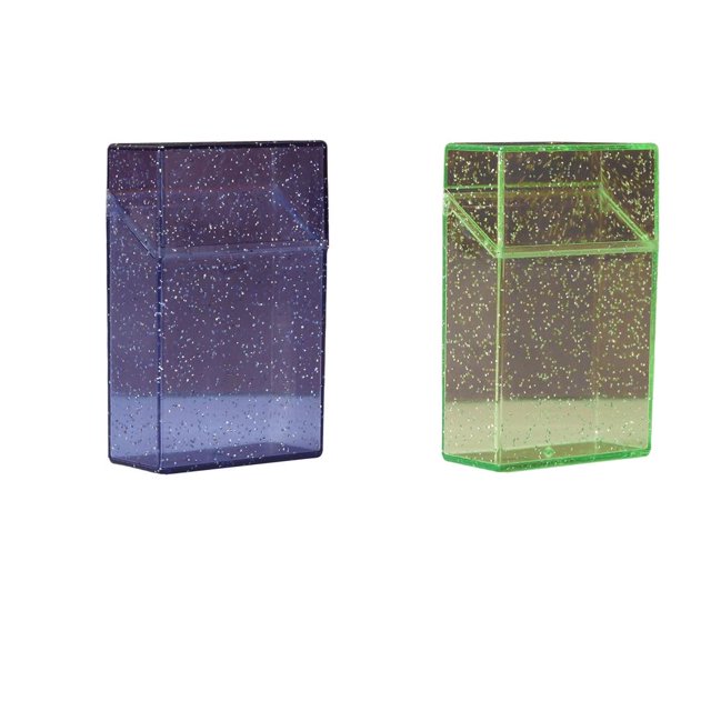 lionlar 2 Pcs Boîte Transparente, Boîte de Rangement Légère et Utile, Housse de Protection pour Cadeau d'Homme Vert