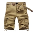 thumbnail image 1 of zanvin Men's Shorts Plus Size Cargo Shorts Multi-Pockets Relaxed Summer Beach Shorts Pants, 1 of 5