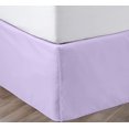 thumbnail image 1 of SGI Bedding 9 Inch Pleated Bed Skirt | Microfiber Bed Skirt | Fade Resistant, Wrinkle Free, Anti-static, Decorative, Extra Storage Space, Clutter-Free | Full, Lilac, 1 of 6