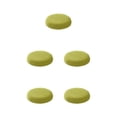 thumbnail image 2 of mmirethe And Beautify Stools With Round Cushion Seat Covers Stool Cushions Polyester Easy To Install Grippers Backing Elastic Band green yellow 5Set, 2 of 6
