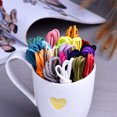 thumbnail image 3 of KAKOWELY 20Pcs Multicolor 3mm Faux Leather Cord Suede Lace with 100pcs Silver Cord Ends for DIY Bracelets Necklace Making Cord String Rope(Random Color),39.37"X0.12"X0.06", 3 of 4