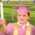 thumbnail image 2 of kurtrusly Cloth Toddler Graduation Gown With Tassel For Kids In Kindergarten Graduation Gifts Graduations Cap C, 2 of 6