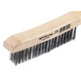 thumbnail image 2 of Forney Industries Inc 70521 Brosse à Rayures en Fil d'Acier Inoxydable avec Manche en Bois, 2 of 5