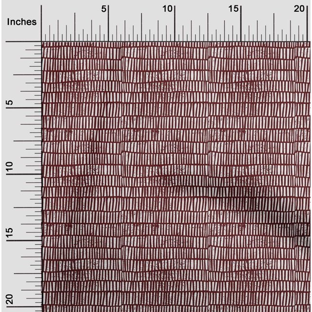 oneOone Tissu Polyester Lycra à Rayures Inégales Tissu au Mètre 56 Pouces de Large