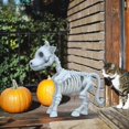 thumbnail image 4 of Halloween Skeleton Dog Prop Animal Bones Party Shop Decoration Horror, 4 of 5