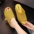 thumbnail image 2 of LEEy-World Pantoufles pour Femmes Pantoufles pour Femmes Mode Sandales de Plage de Plage à entre-Doigts Couleur Confortables Plage Maison Pantoufles Personnalisées pour Femmes avec Photo, 2 of 4