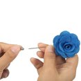 thumbnail image 4 of 15PCS Men's Lapel Pin Fashion Rose Decor Lapel Brooch Pin Lapel Stick Pin, 4 of 10
