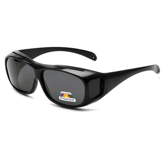Lunettes de Conduite Polarisées à Écran Solaire, Compatibles avec les Lunettes, pour Hommes et Femmes P