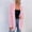 Pink, variant on Styesk Cardigan for Women Women Casual Soild Long Sleeve Pocket Plush Long Knit Cardigan Sweater