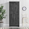 thumbnail image 1 of Farmington 31.5" Wide Storage Cabinet, Rustic, 1 of 7