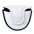 thumbnail image 1 of QualitChoice Golf Club Headcover Portable Reusable Stylish Replacement Solid Color Putter Storage Cover Accessories Birthday Gift White White, 1 of 6