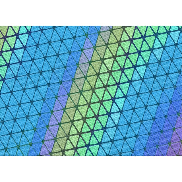 Ahgly Company Machine Washable Indoor Rectangle Transitional Turquoise Green Area Rugs, 5' x 8'