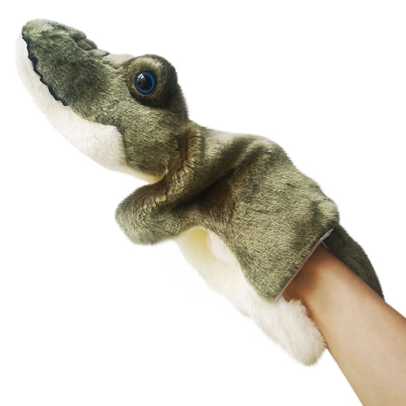 TopLLC Hand Puppet Small Animals Soft Plush Hand Puppets, Suitable For Children's Storytelling Teaching Kindergartenrole-playing Boys And Girls Gifts