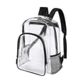 thumbnail image 1 of Rvkxad Transparent Clear Backpack, Stadium Approved See-Through Bag for Events, Clear Bag, Festival Backpack, 1 of 2