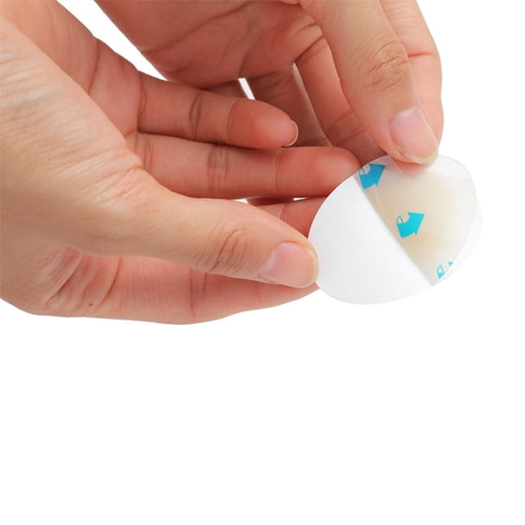 Heel Blister Bandages Heel Blister Plaster Cushions Prevents Rubbing Guard Pads 4Pcs Heel Blister Bandages Adhesive Hydrocolloid Gel Heel Blister Plaster Cushions Prevents Rubbing