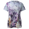 thumbnail image 3 of XZNGL T-shirt à Manches Courtes pour Femmes, Mode d'Été, Imprimé, Col Rond, Haut Ordinaire, 3 of 5