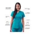 thumbnail image 3 of Adar Pro Sarraus pour Femmes - Haut de Sarrau Péplum Ajusté, 3 of 6