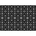 thumbnail image 1 of Ahgly Company Tapis d'Intérieur Lavables en Machine, Rectangle Transitionnel de Nuit, Noir, 6' x 9', 1 of 7