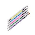 thumbnail image 2 of Stylo à Ongles Double Embout Brosses de Manucure Outil de Pointillage, 2 of 7