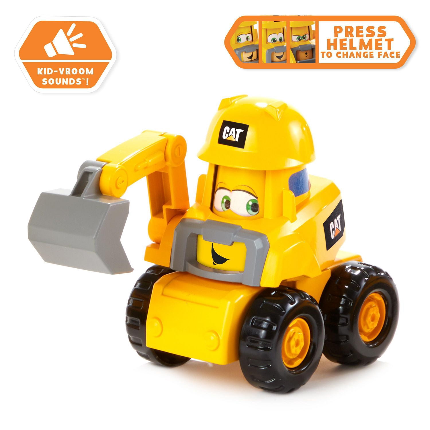 Cat® Les p'tits amis du chantier Construction Pals Junior Crew Excavatrice,Catipillar Excavator