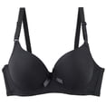 thumbnail image 2 of Women's Plus Size Seamless Wirefree Bra, Full Coverage Comfort Breathable Support Everyday T-Shirt Bra, 2 of 3