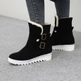 thumbnail image 1 of LSLJS Snow Bottes d'Hiver à Bout Rond Mode Chaudes en Fourrure Courtes Grande Taille pour Femmes, Bottes Snow pour Femmes, 1 of 7