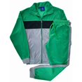 thumbnail image 1 of Men's 2-Piece Tracksuit Coral Blocks Jogger Track Jacket & Trackpants Jogging Suit Outfit, 1 of 3
