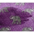thumbnail image 4 of oneOone Viscose Chiffon Fabric Elephant Block Fabric Prints By Yard 42 Inch Wide, 4 of 4