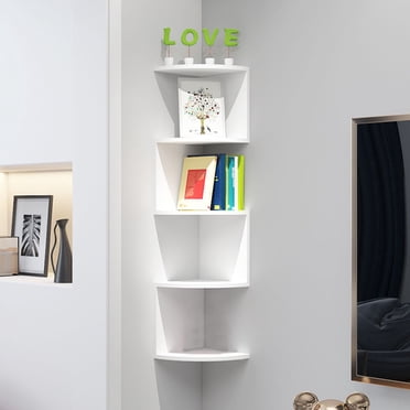 YFKFYTG Big holiday Savings!Storage and Organization,Organizer Corner Partition Layered Bookshelf Multi-Layer Wall Shelf