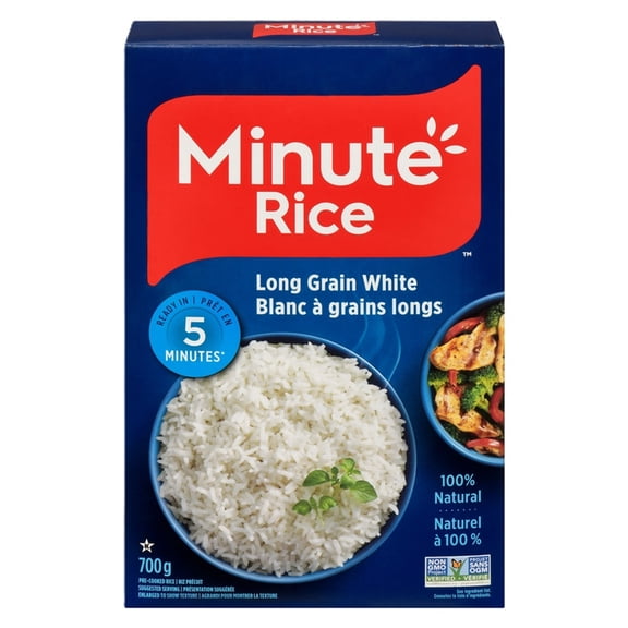 Minute Rice Quick Cook Long Grain White Rice 700g