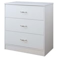 thumbnail image 3 of Mainstays 3-Drawer Dresser, White, 3 of 9