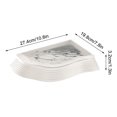 thumbnail image 2 of Dvkptbk Turtle Bath Basin Non-slip Multi-purpose Bowl Turtle Pond Reptile Dispenser Turtle Dispenser Safe Substance Water Place Reptile Sink Turtle Bath Basin, 2 of 9