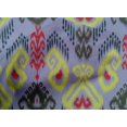 thumbnail image 4 of oneOone Cotton Poplin Fabric Swirl & Paisley Ikat Decor Fabric Printed BTY 42 Inch Wide, 4 of 4
