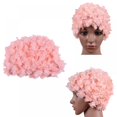 thumbnail image 4 of Floral Petal Ladies Bathing Swim Cap Women Retro Swim Hat Long Hair, 4 of 5