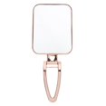 thumbnail image 4 of Durable Makeup Mirror Dormitory Bathroom Square Free-Standing Mirrors - Golden,, 4 of 8