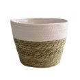 thumbnail image 1 of Storage Basket Plant Pot 10 Inch  Natural Design Hand-woven Indoor Outdoor Decorate Handmade Flowerpot Containers, 1 of 13