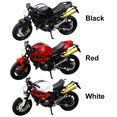 thumbnail image 2 of CARTTOU Modèle de Moto Jouet Simulation Échelle 1:18 Décoration de Collection de Motos pour Enfants, 2 of 7
