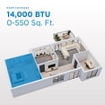 thumbnail image 3 of Danby AC portable 14 000 BTU (10 000 SACC), 3 of 9