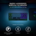 thumbnail image 3 of Refurbished (Excellent) - Razer BlackWidow V4 Mini HyperSpeed Wireless Hot Swappable 65% Gaming Keyboard, 3 of 5