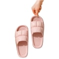 thumbnail image 4 of LSLJS Sandales Femmes Femmes Hommes Pantoufles Maison Couple Chaussures Intérieur Extérieur Semelles Souples Pantoufles, 4 of 6