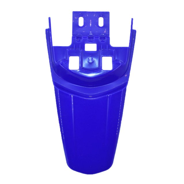 mmirethe Motocross Rear Mudguard Beautiful Appearance High Performance Made With Plastic blue 1Set