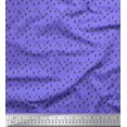 thumbnail image 1 of Soimoi Purple Rayon Fabric Brush Stroke Abstract Decor Fabric Printed Yard 42 Inch Wide, 1 of 3