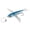 Submersible PVC 17CM, variante sur Appât Artificiel pour Poisson Volant, Leurre de Thon Souple, Leurre de Pêche en Eau de Mer pour Poisson Roi