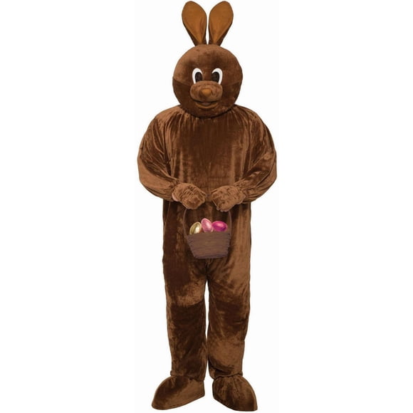Costume de Mascotte Lapin en Chocolat Classique Rubies pour Adultes, Taille Unique Unisexe