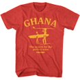 thumbnail image 1 of Bruce Brown Films Ghana Perfect Wave Rouge Chiné T-Shirt pour Adulte 2TG, 1 of 2