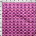 thumbnail image 3 of oneOone Viscose Chiffon Fabric Chevron & Swirl Ikat Print Fabric BTY 42 Inch Wide, 3 of 4