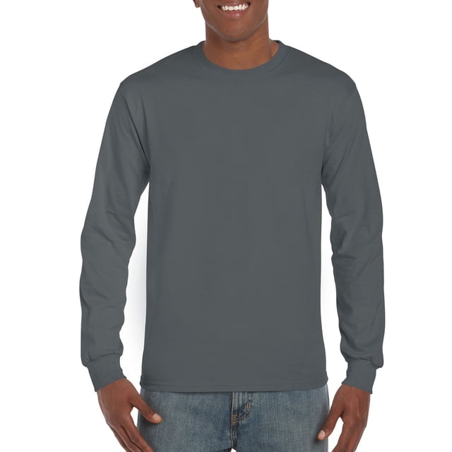 Gildan T-Shirt Classique à Manches Longues Ultra Cotton pour Grands Hommes