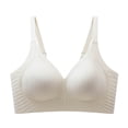 thumbnail image 1 of Soutien-gorge Sans Armatures pour Femmes à Bonnets Nid d'Abeille, Colle Gelée, Maintien Doux, Effet Rassembleur - Couleur Unie, Usage Quotidien, Bonnets Semi-Fixes, Nylon, Confort, 1 of 3