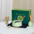 thumbnail image 1 of WHEANG Matcha Whisk Set Ceramic Matcha Set Includes Matcha Bowl Matcha Whisk And Holder Rest And Tea Towel 7 Pcs Matcha Kit For Matcha Lovers, 1 of 9